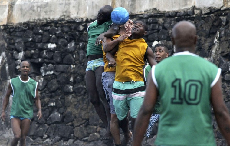Sunday Soccer Brazilians Revel In Naked Tradition