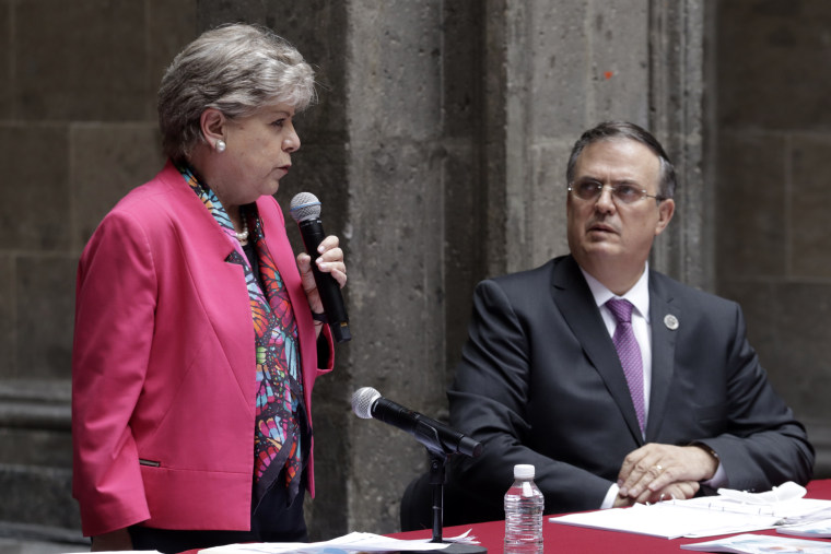 Alicia B Rcena Sustituir A Marcelo Ebrard Como Secretaria De