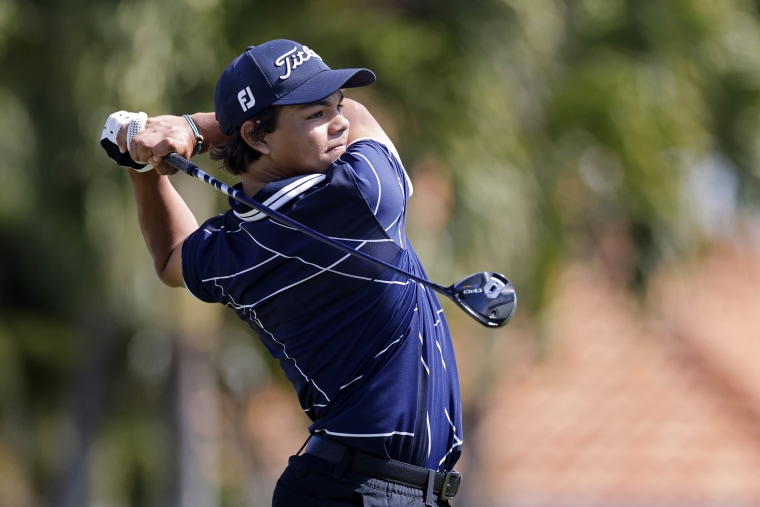 Tiger Woods Son Charlie Competes In Pre Qualifier For Pga Tour Event