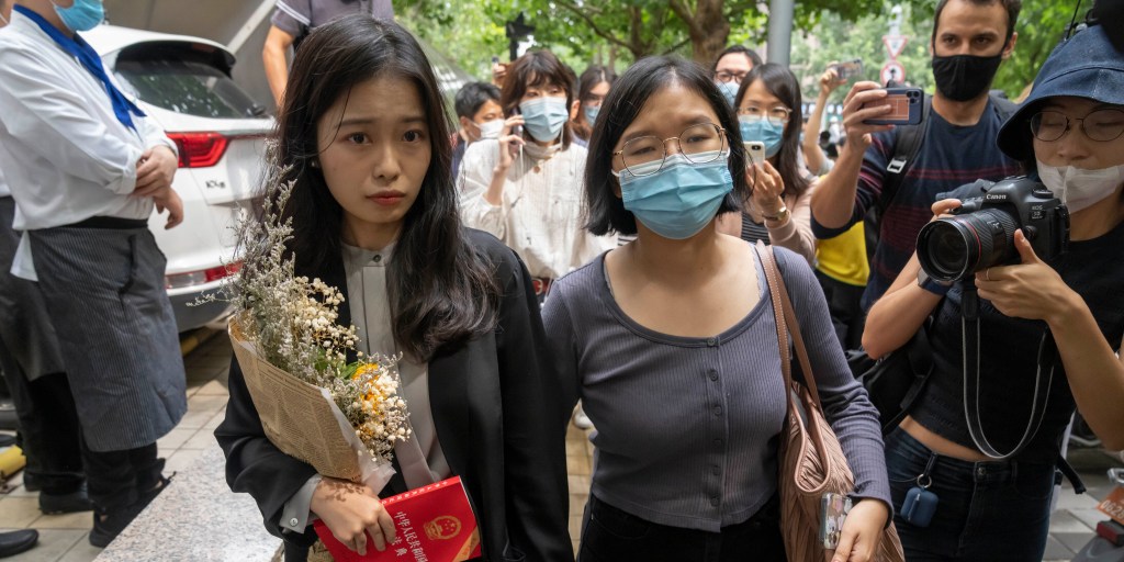 Chinese court rules against woman in major #MeToo
case