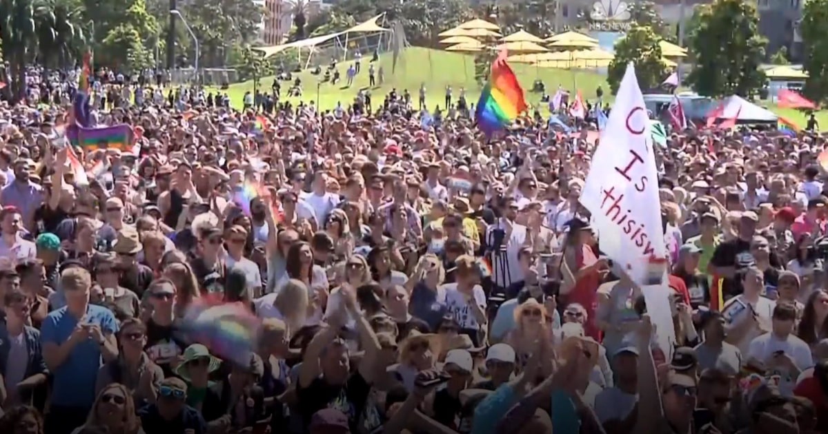 Australia Votes Yes In Same Sex Marriage Survey