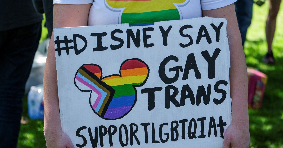 Disney Employees Stage Walkout Over Don T Say Gay Bill