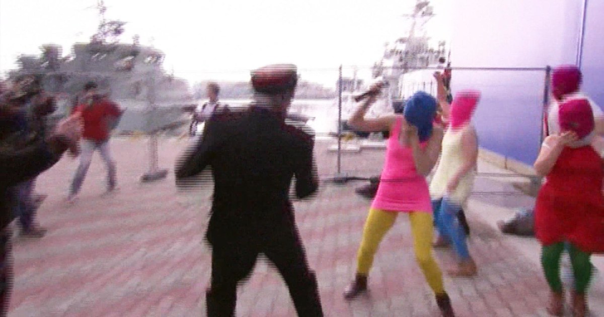 Pussy Riot Members Whipped By Police