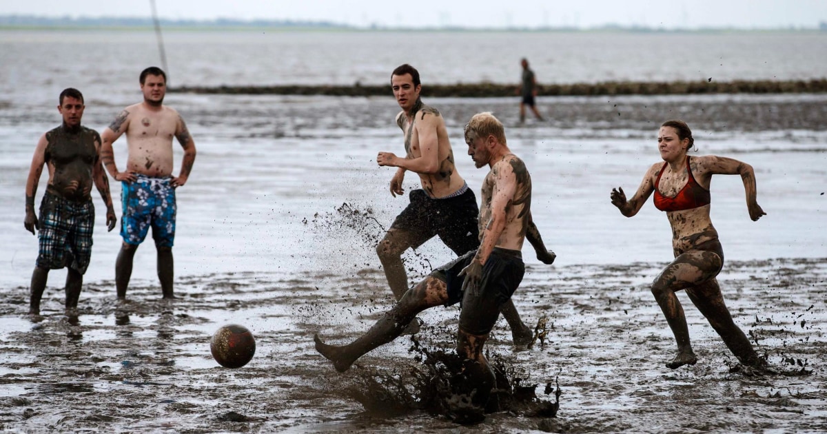 Mud Olympians Play Dirty In German Games