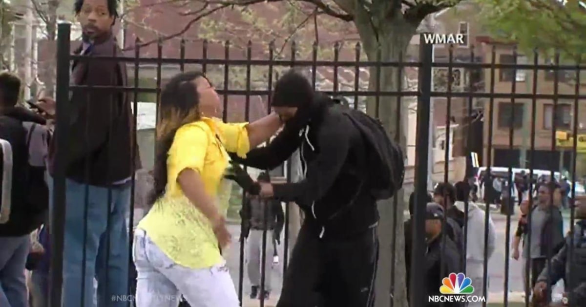Who Took Video Of Baltimore Mom Beating Would Be Rioter Son
