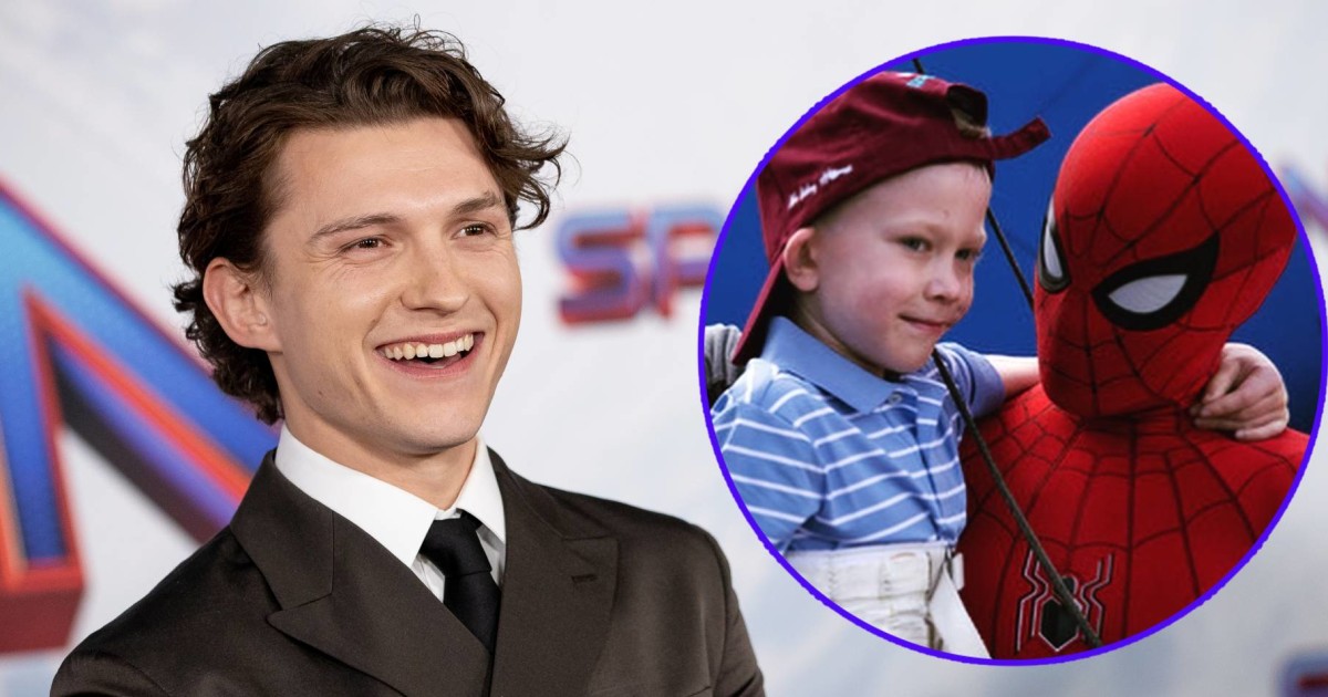 Tom Holland Cumple Promesa A Ni O Que Salv La Vida A Su Hermana