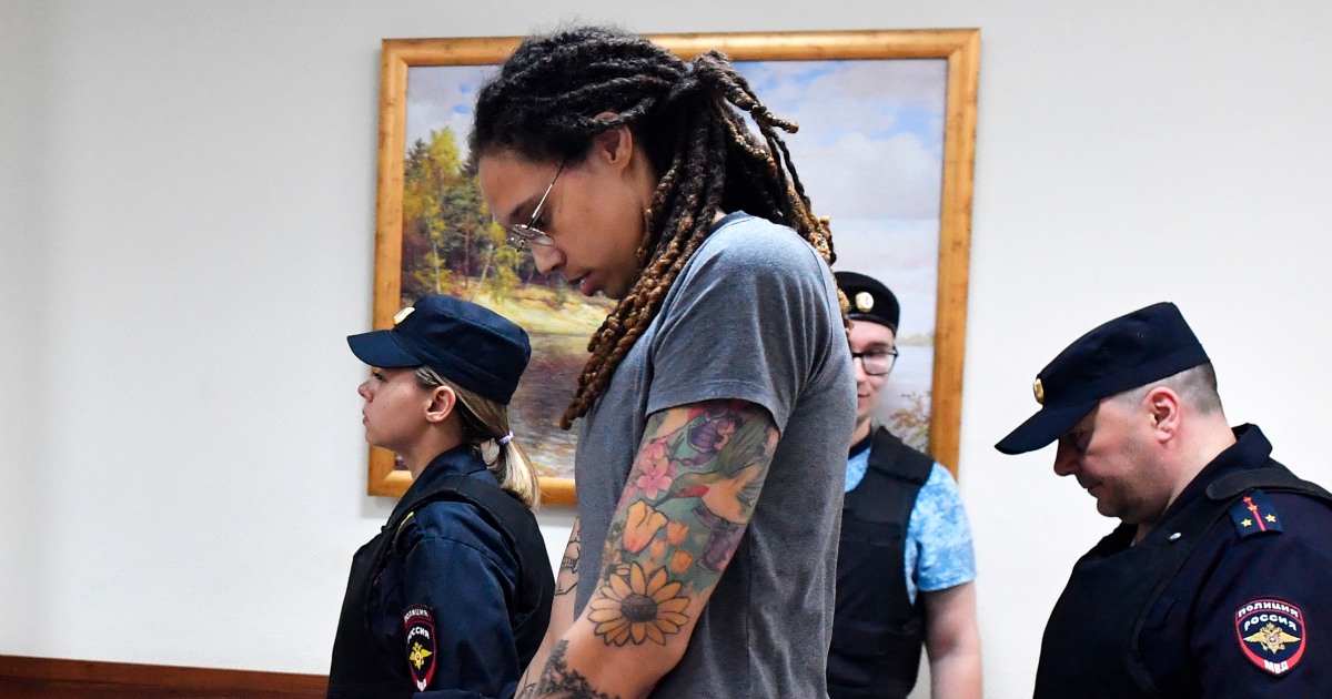 WNBA star Brittney Griner is 'pessimistic' as her appeal decision looms