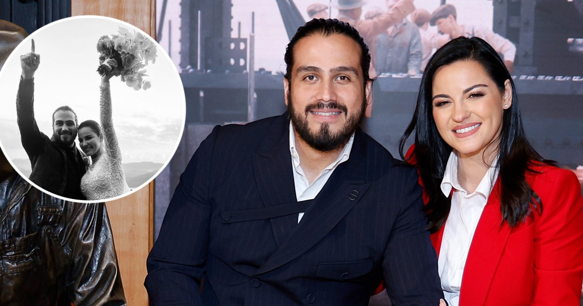 Maite Perroni Y Andr S Tovar Celebraron Su Boda Y Comparten Detalles