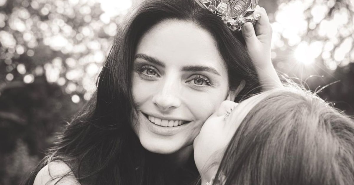 Aislinn Derbez reveló por qué su hija no participó en su reality