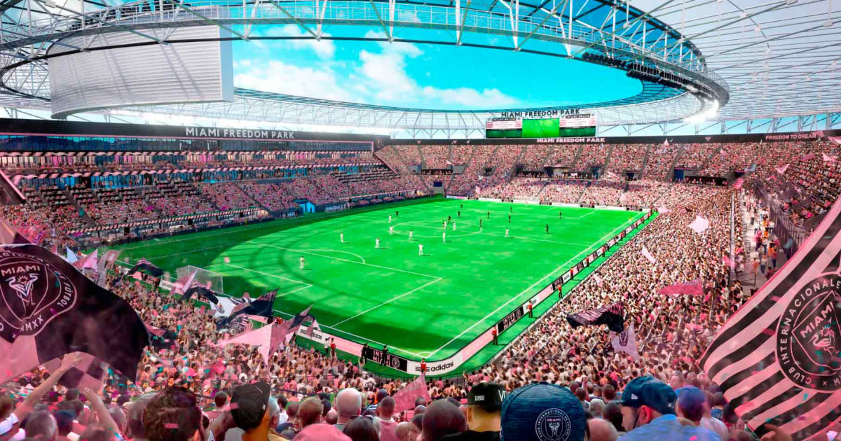 As Ser El Nuevo Estadio Del Inter Miami Inici Su Construcci N