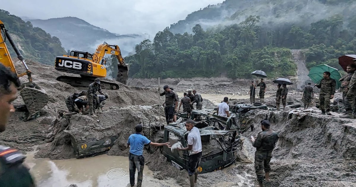 Himalayan Glacial Lake Flooding Kills 14 And Leaves More Than 100