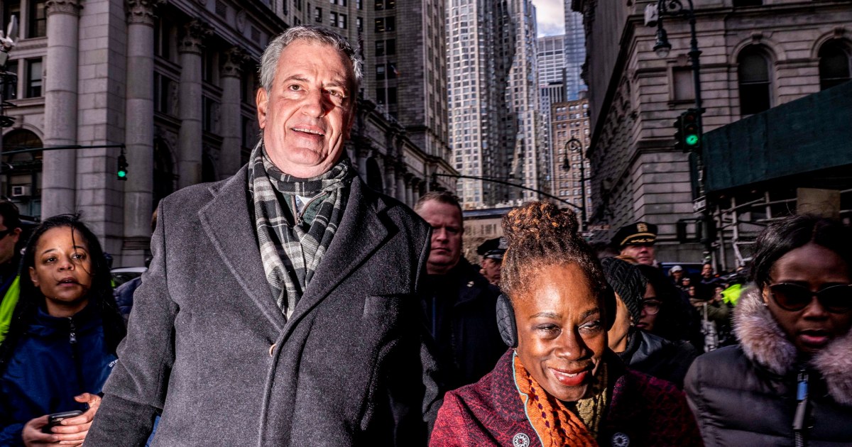 Former New York City Mayor Bill De Blasio And Wife Announce Separation