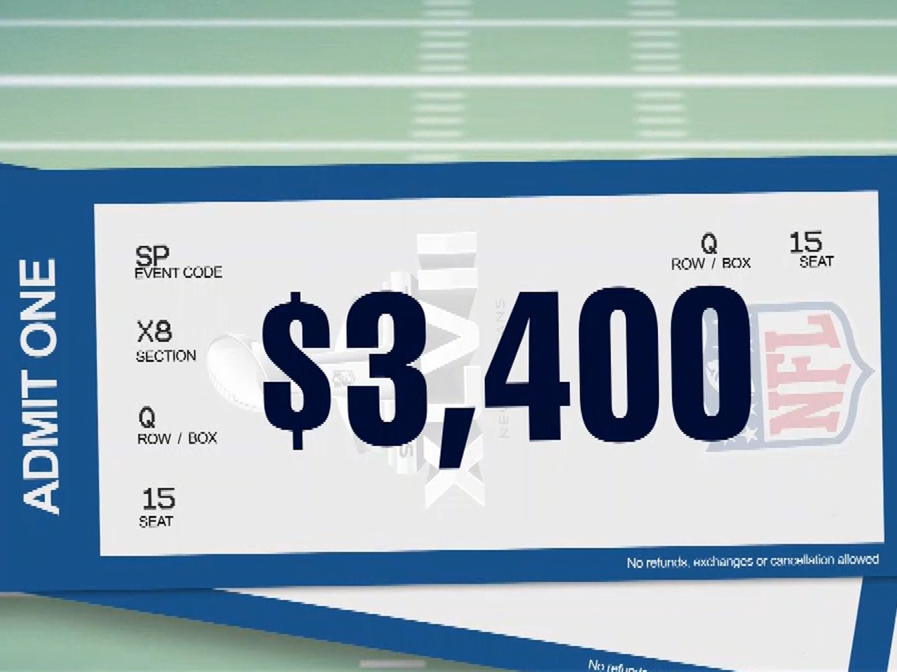 Sunday Night Football on NBC - The average ticket price for Super Bowl 56  is $6,300 dollars. 