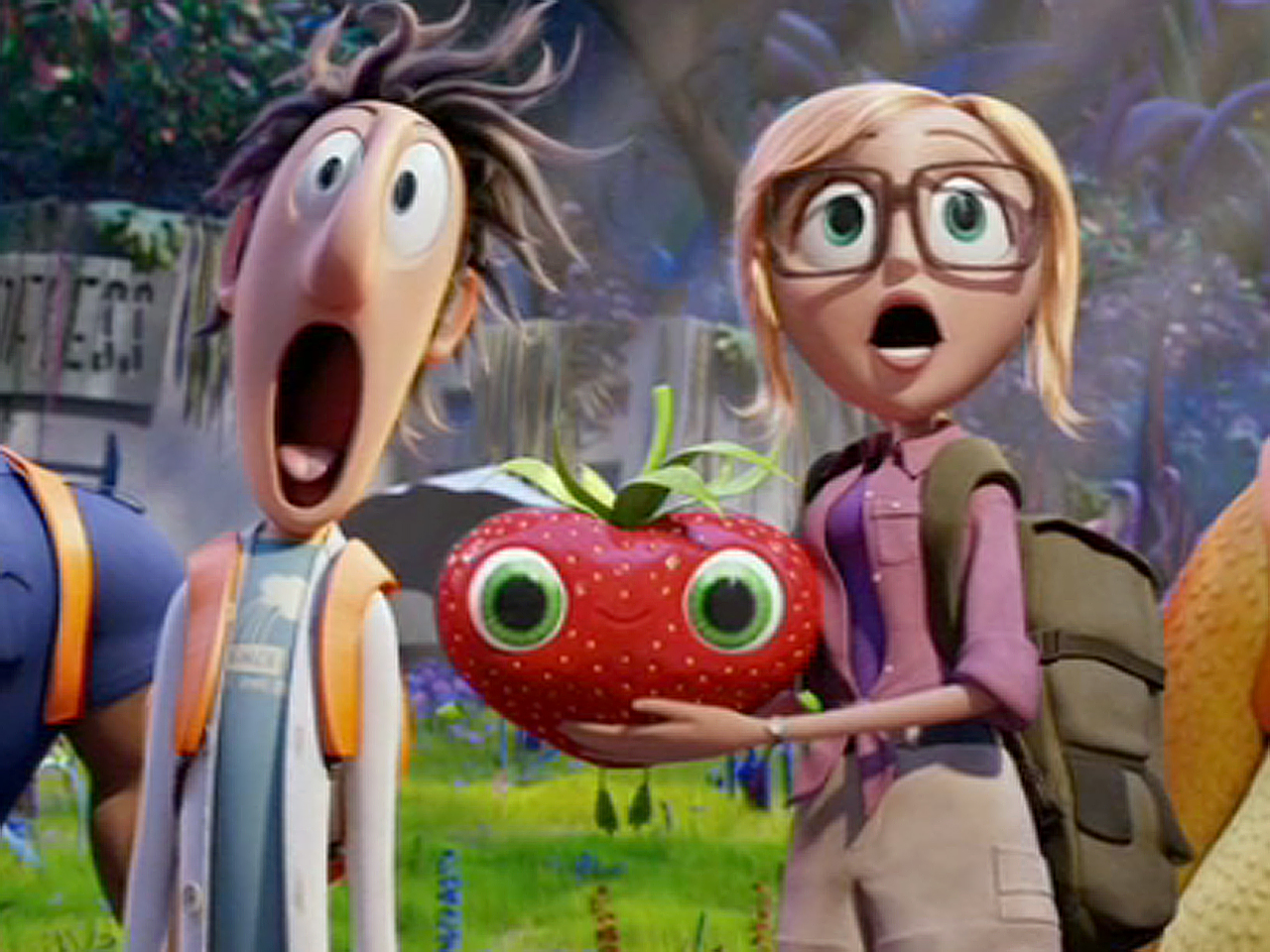 Watch the 'Cloudy with a Chance of Meatballs 2' trailer.