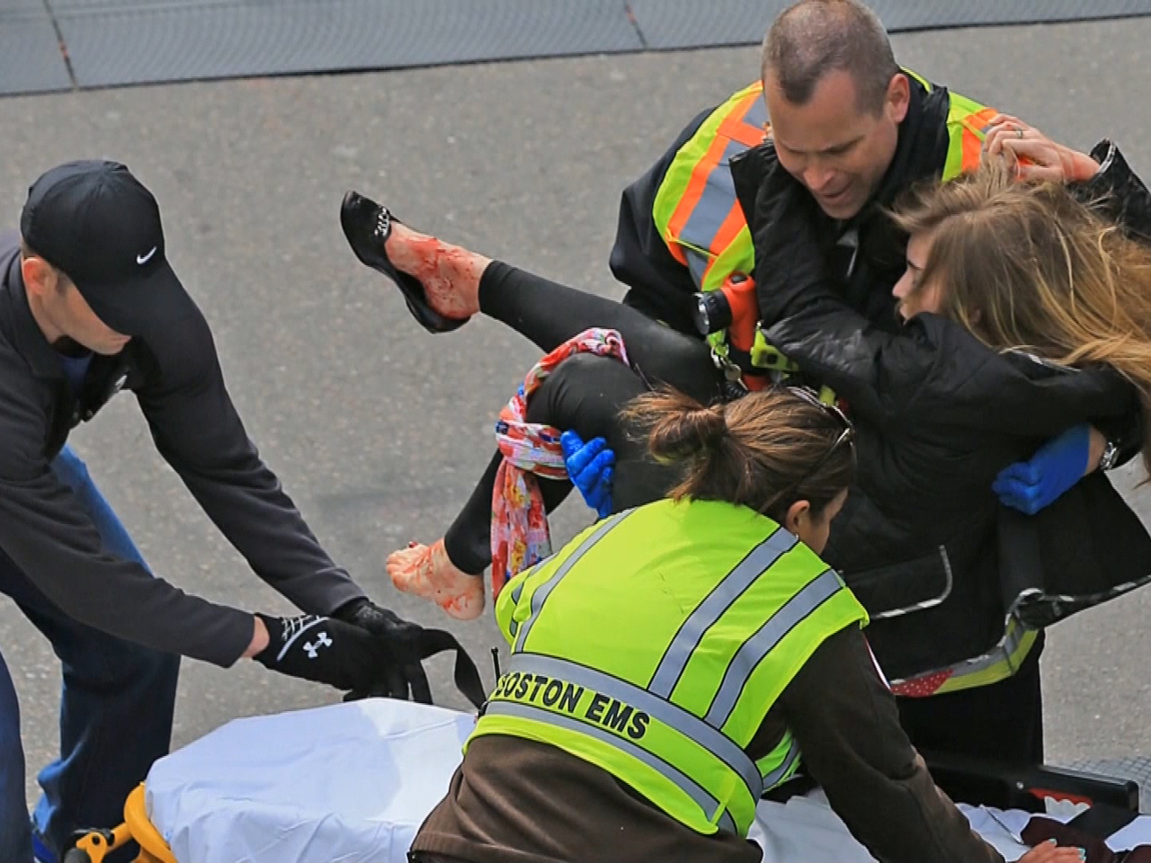 Boston Marathon Bombing Victims Graphic