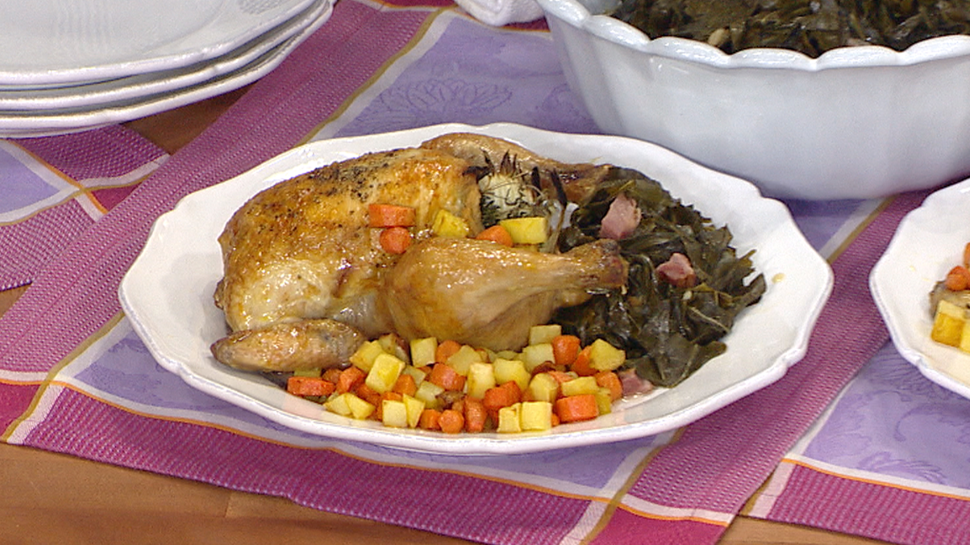 Collard Greens Recipe, Tia Mowry