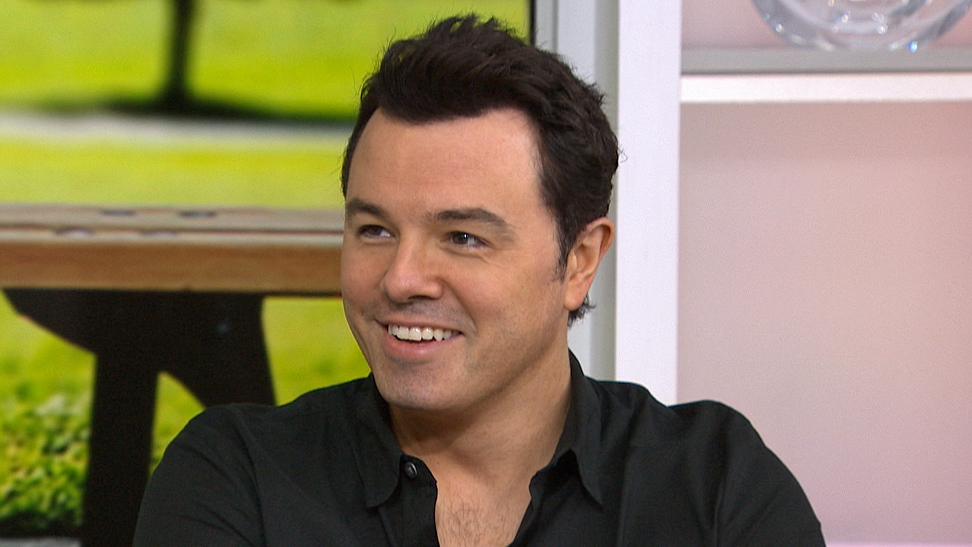 TV and film comedy creator Seth MacFarlane has a “Ted” talk with TODAY’s Wi...