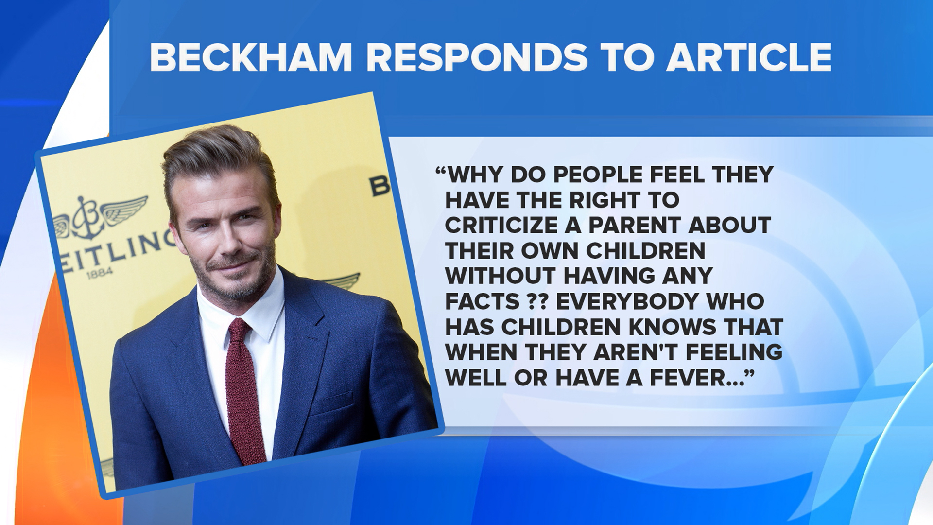 David Beckham reflects on highs and lows in 'Beckham' doc – NBC Connecticut