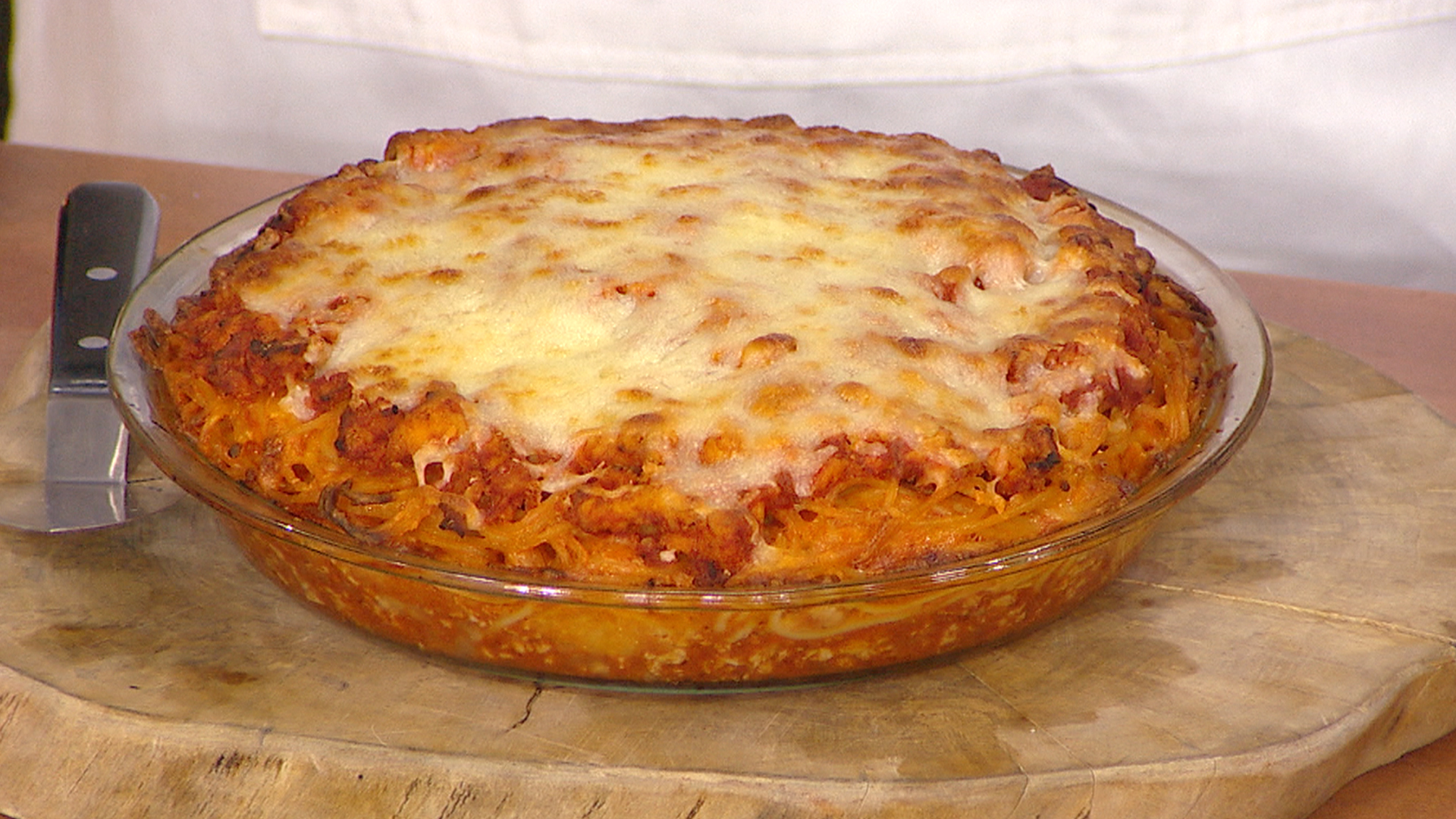 Пирог с макаронами