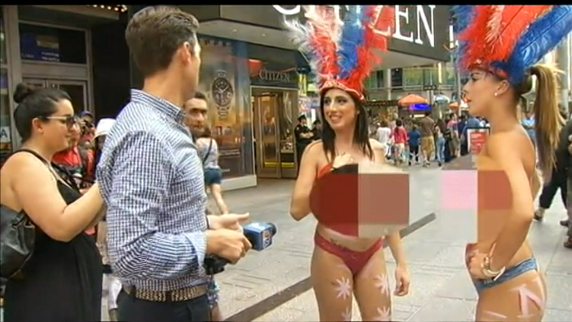 Topless in Times Square: The Mayor’s controversial plan to clean up NYC