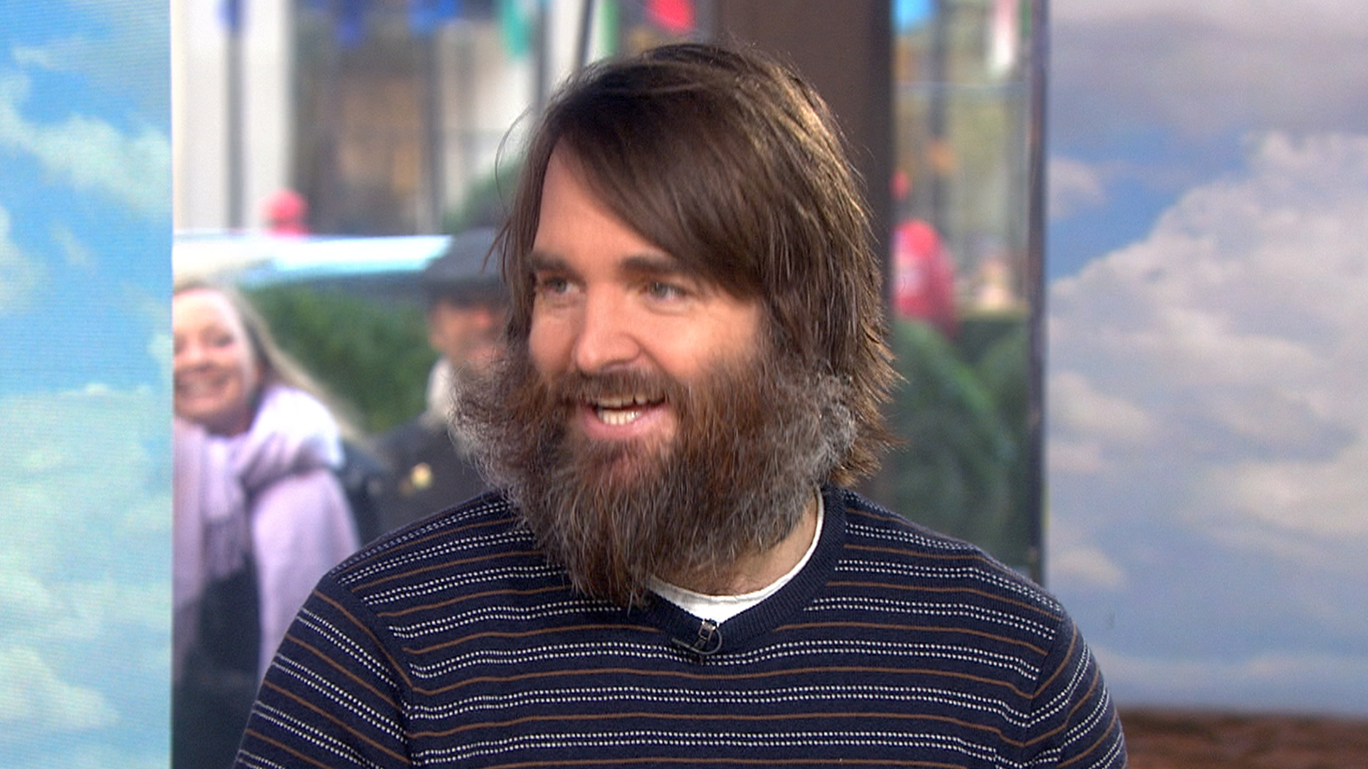 Will forte half beard