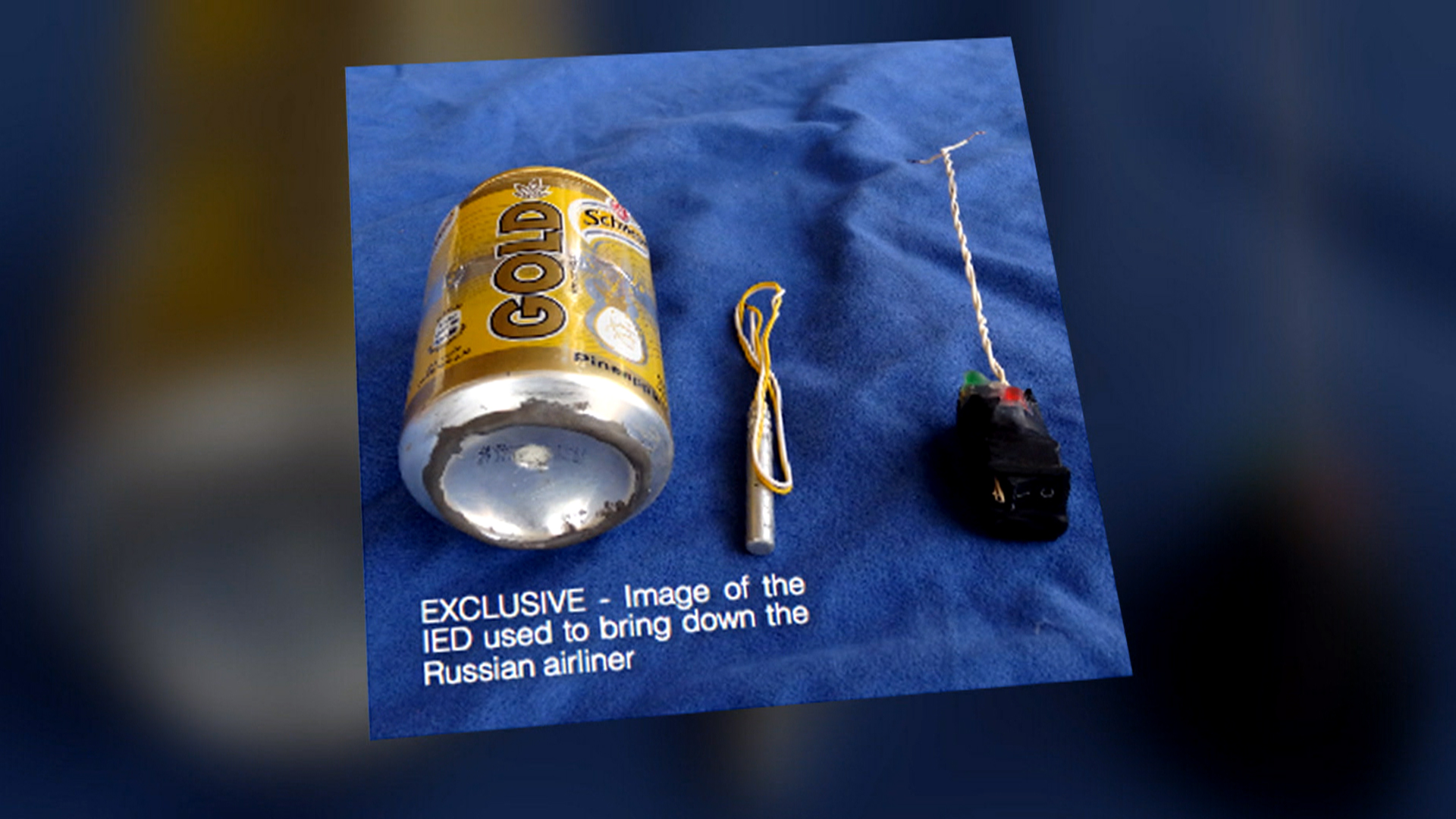 ISIS photo shows purported bomb from Russian plane hidden in a