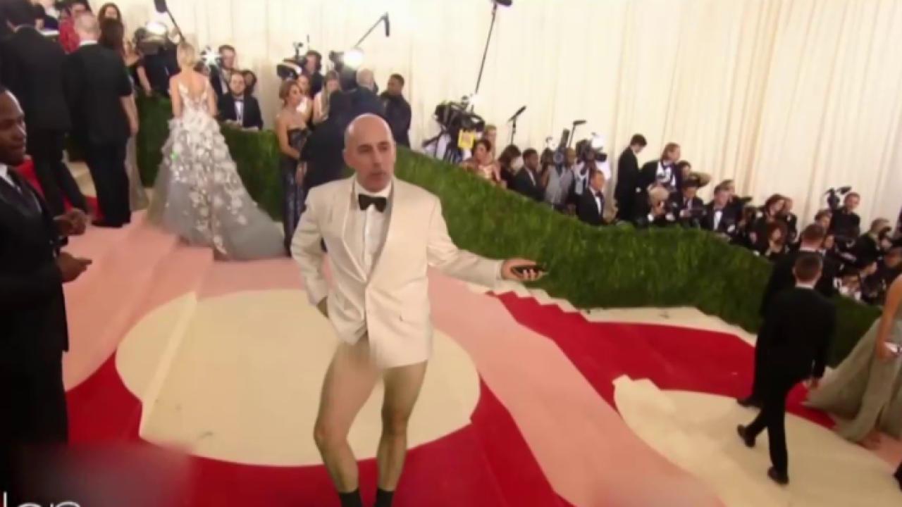 Matt Lauer responds to Ellen DeGeneres’ ‘disturbing’ Met Gala prank