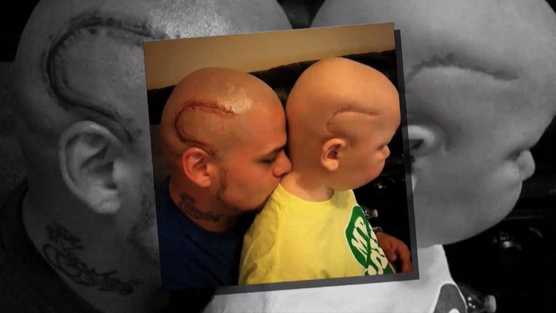Terminally ill dad gets 600 strangers to get matching tats