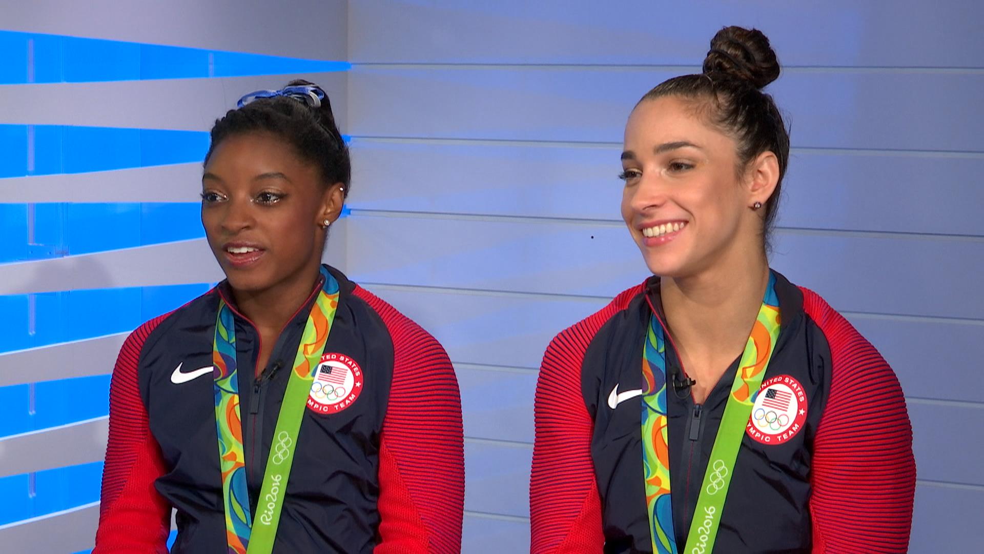 Simone biles Aly Raisman