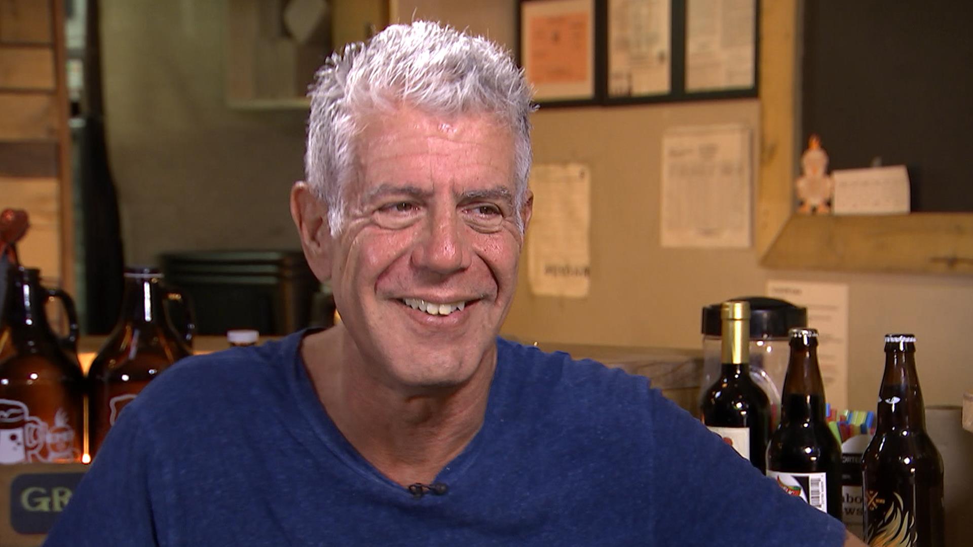 Anthony Bourdain. Энтони хау.