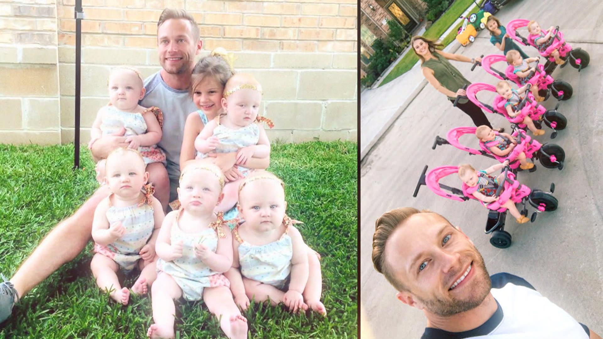 The kind of love you get with half a dozen daughters. Watch Outdaughtered  tonight at 9/8c on TLC. | By Philo | Facebook