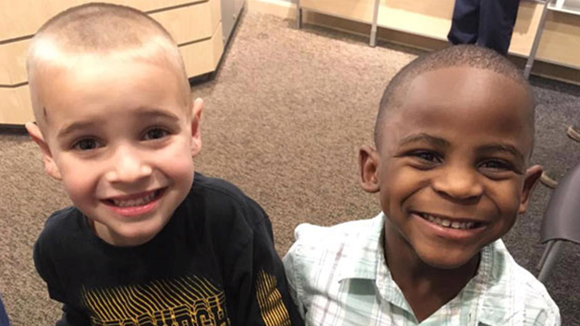 ‘Color-blind’ boys’ attempt to trick teacher is a touching lesson in unity