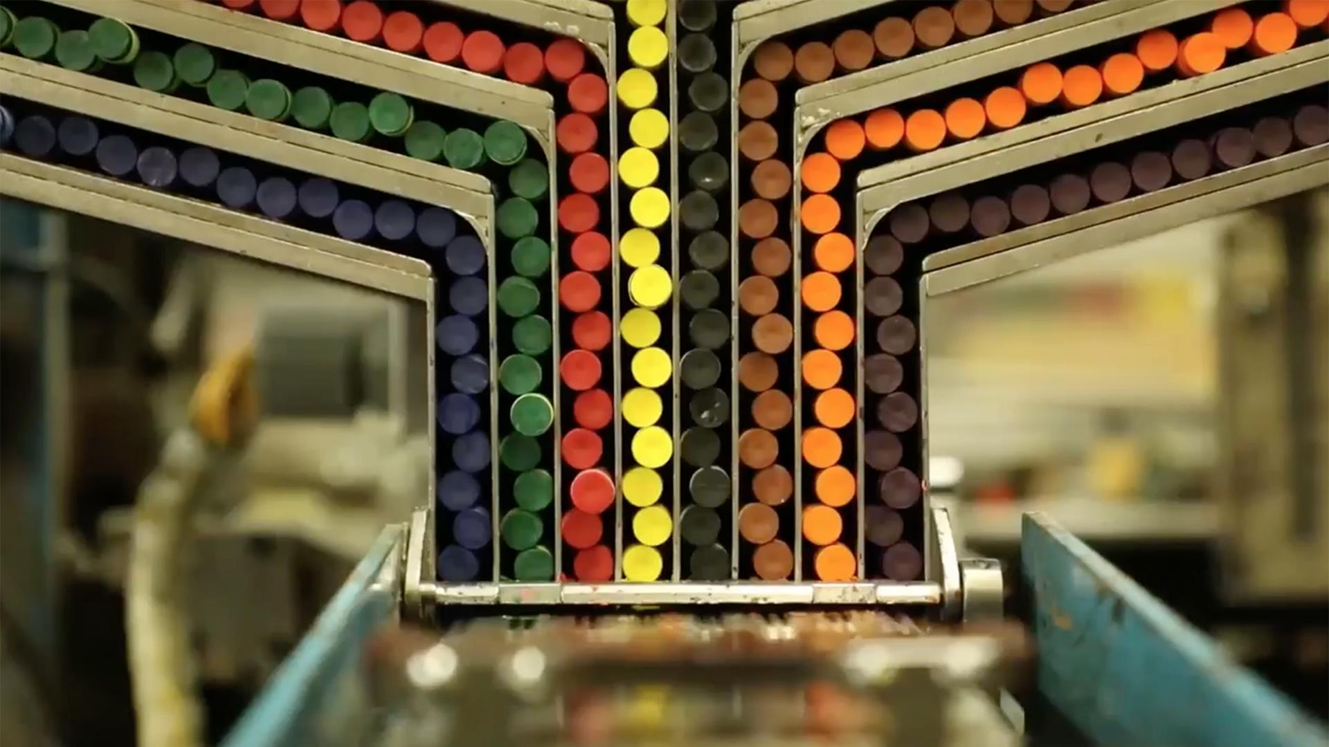 Crayola Worker Shows How They Make Iconic Crayons in 'Satisfying