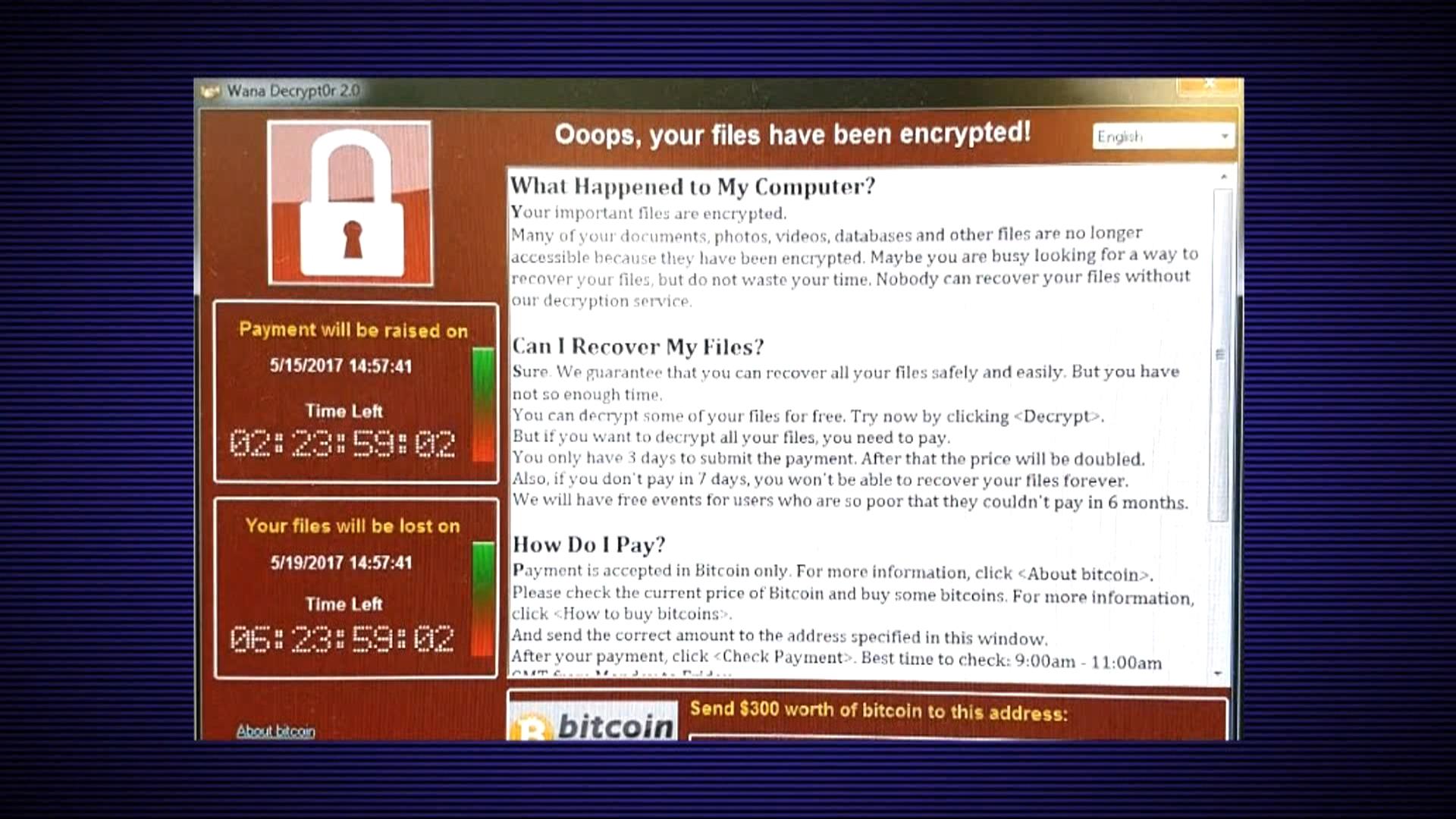 Ransomware attack: Make sure your data is backed up, expert advises