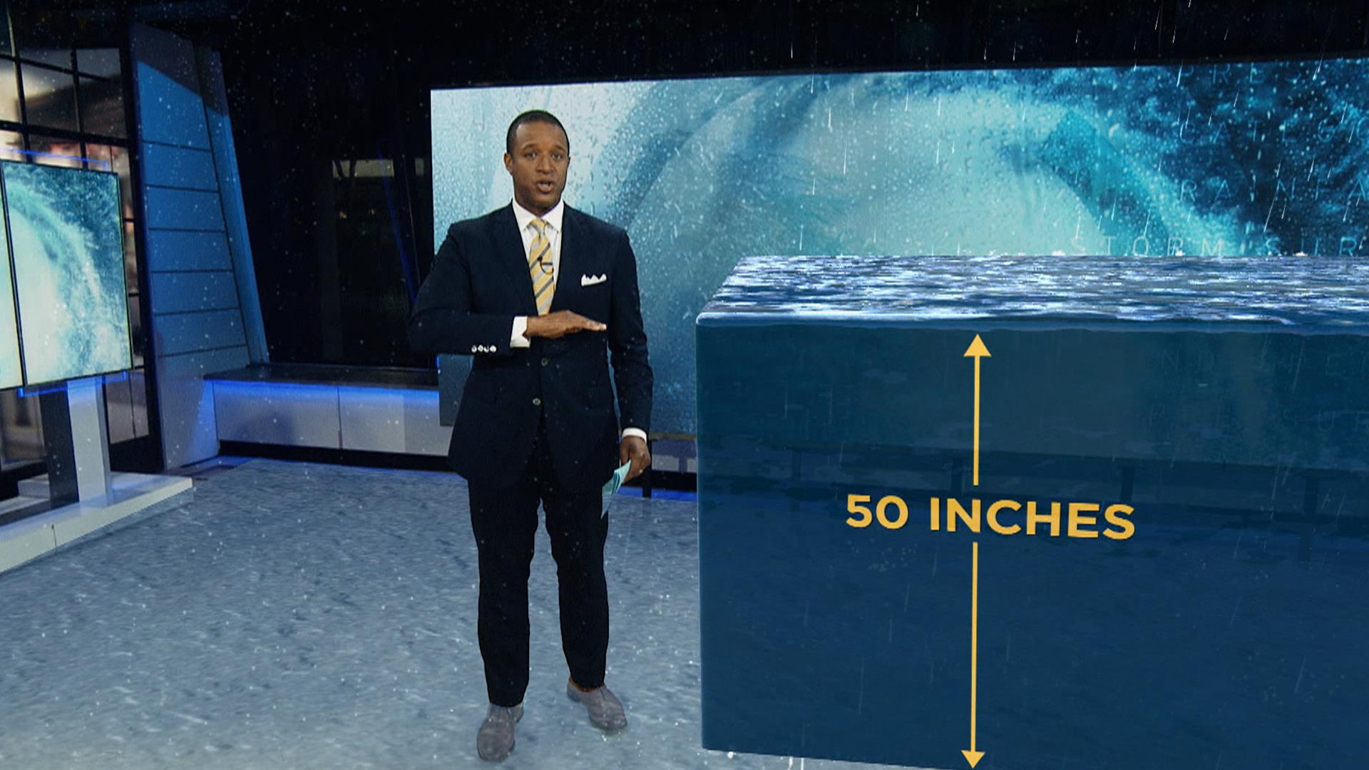 Hurricane Harvey: What 50 inches of rain looks like