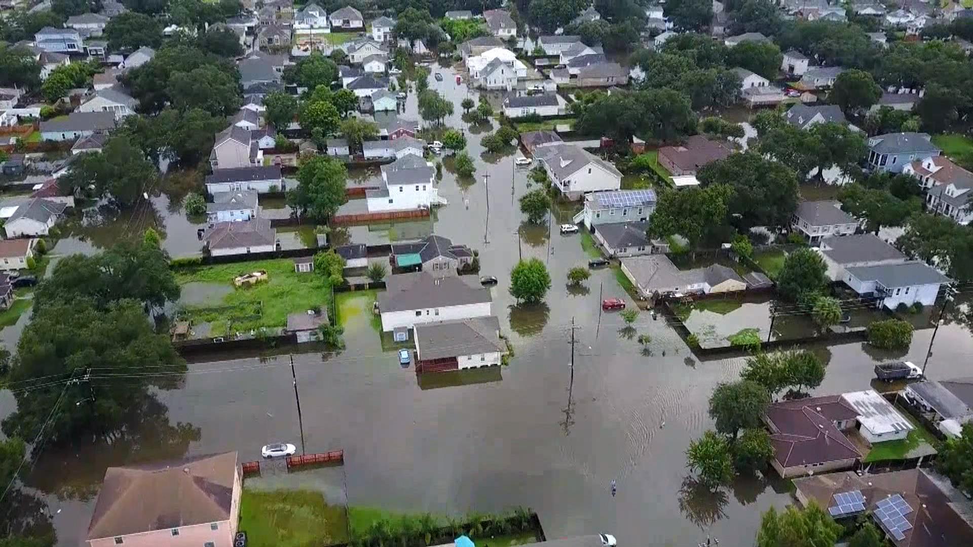 alerta de inundacoes awui em new orleans #brasileirosemneworleans