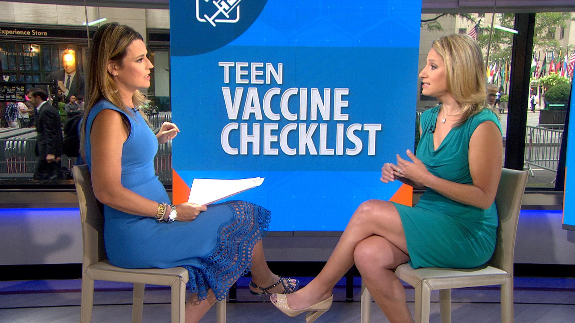 The four vaccines your teens should get before school starts