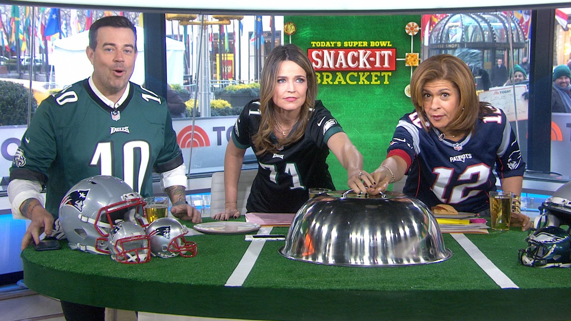 TODAY's Super Bowl Snack-It Bracket winner is…