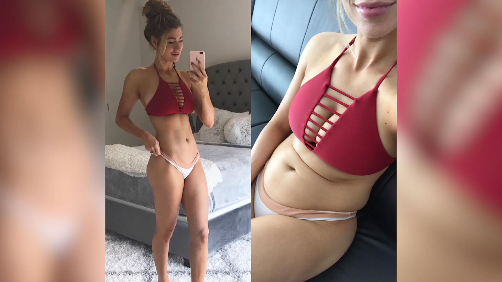 Fitness expert reveals what REALLY goes into taking a perfect Instagram pho...
