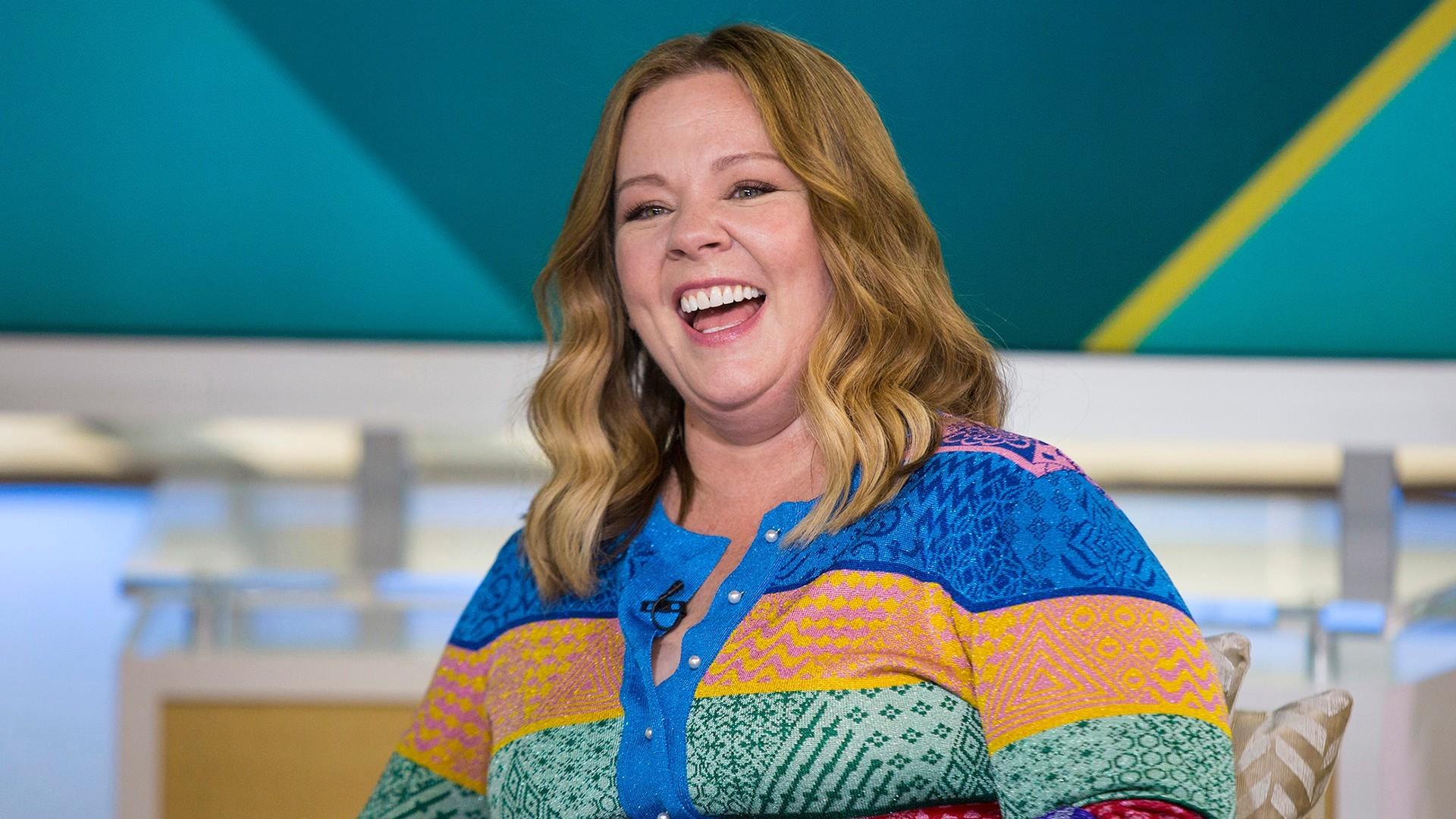 Melissa McCarthy surprises TODAY fans in the green room.