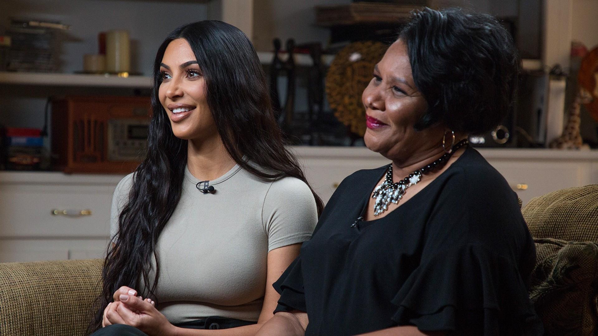 See Kim Kardashian West and freed inmate Alice Johnson meet for the first t...
