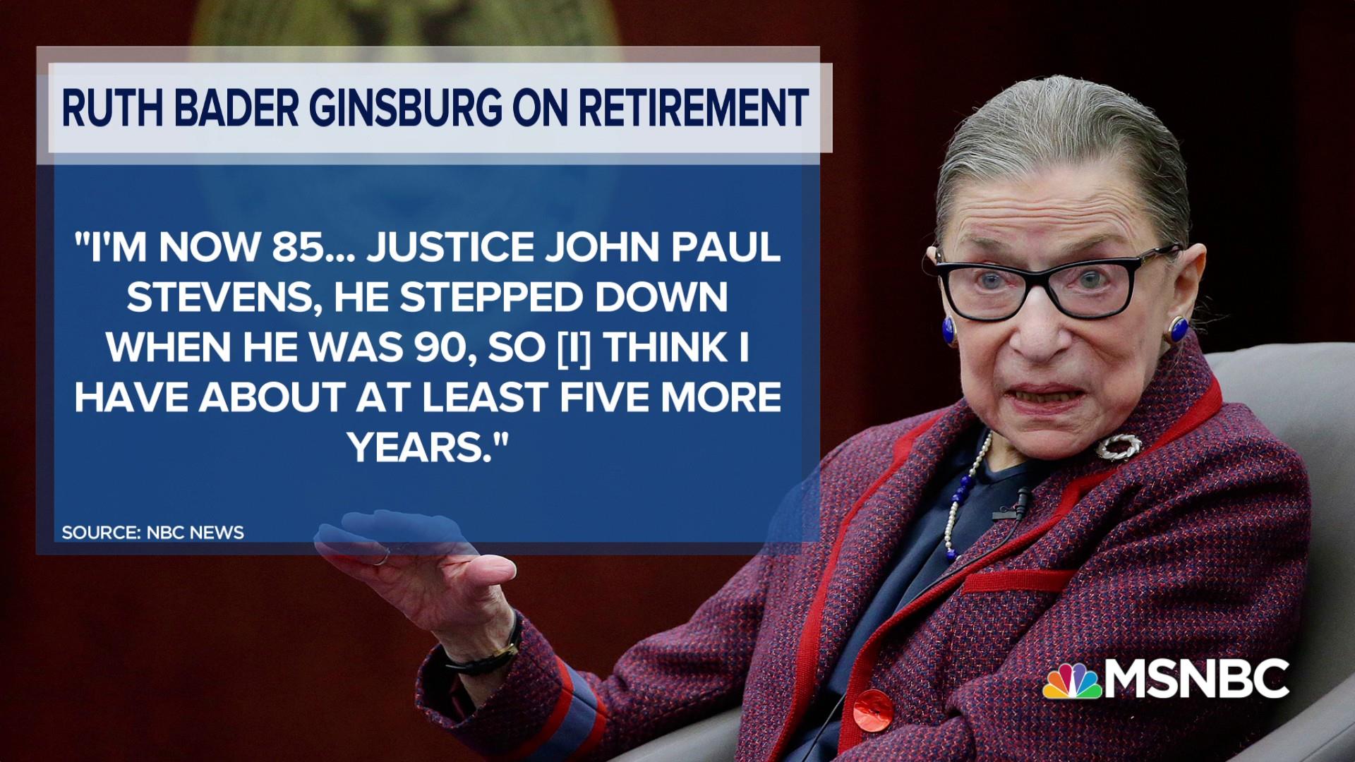 Ruth bader 2024 ginsburg retiring