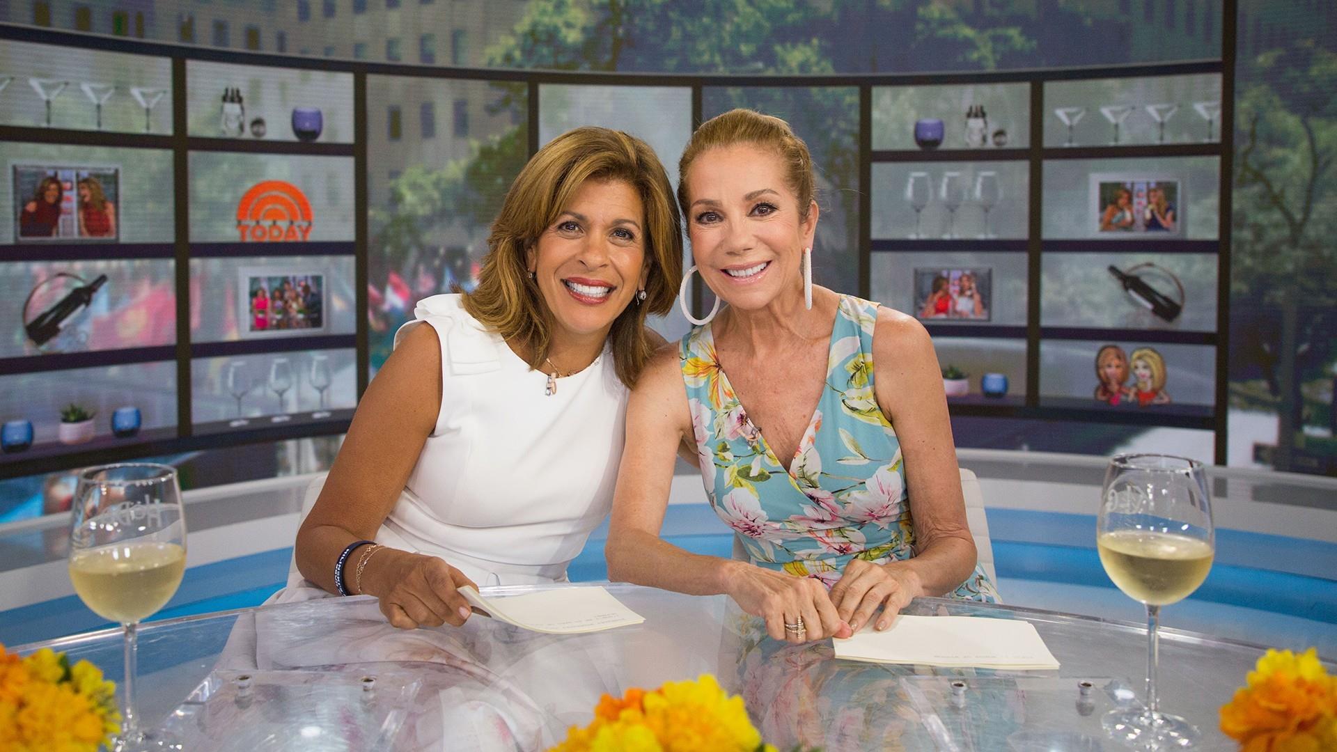 Cheers to the new Kathie Lee Gifford and Hoda Kotb wine glasses, which are ...