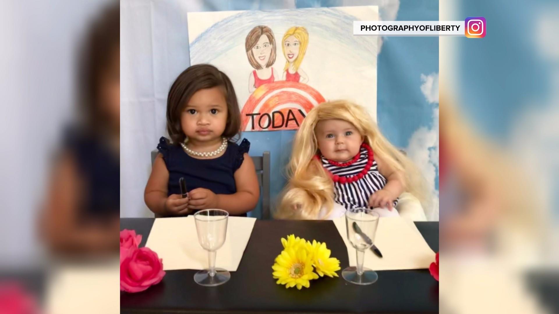 Today Show - After drawing criticism for posing with her infant