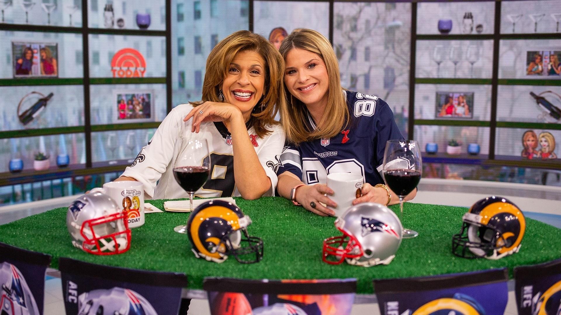 Hoda and Jenna make Super Bowl LIII predictions