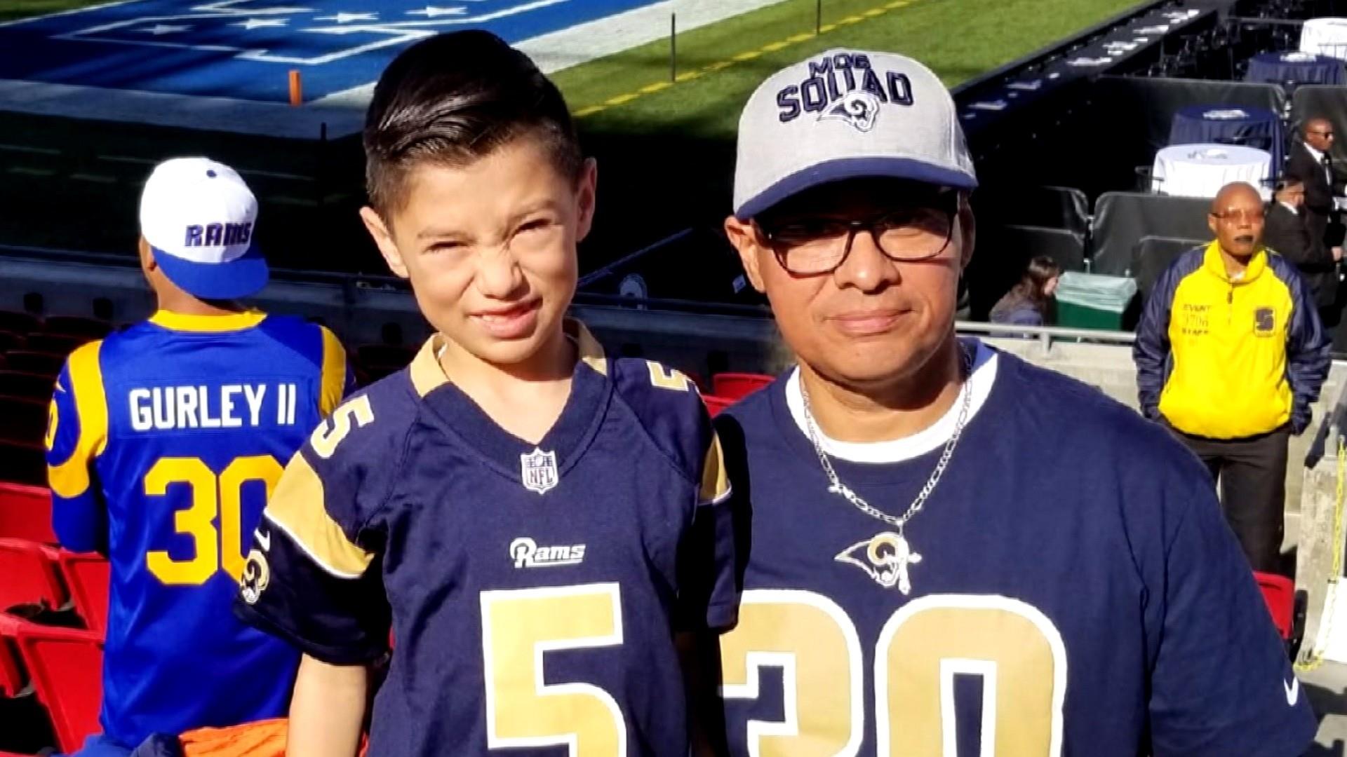 LA Rams receiver gifts team cleaner and his son a trip to watch the Super  Bowl