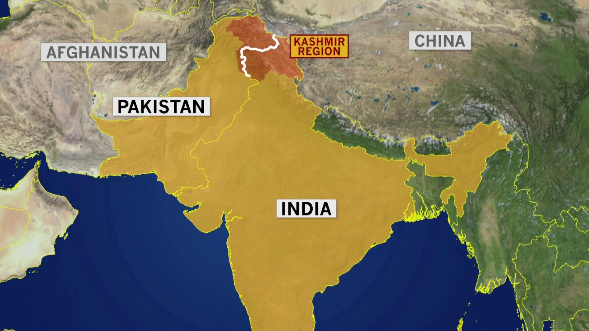 Карта Китай Индия Пакистан