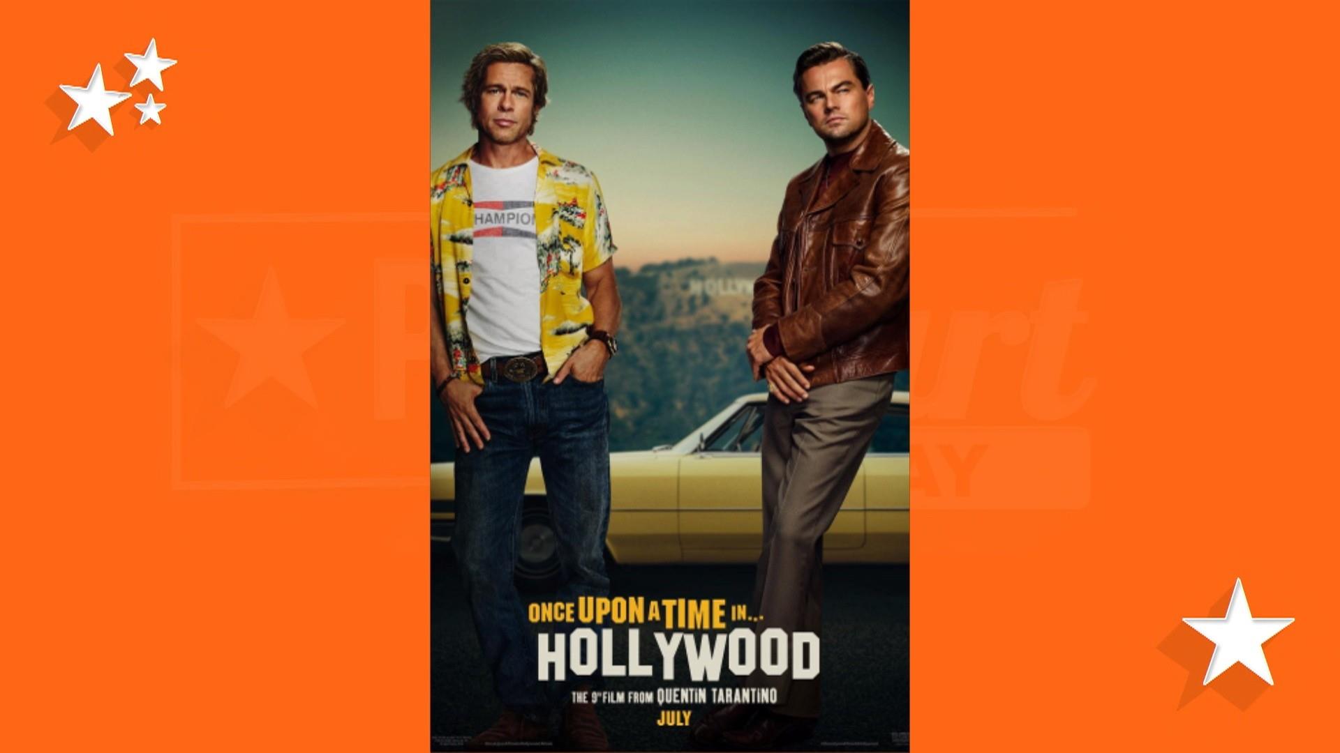 Quentin Tarantino's Once Upon a Time in Hollywood Poster Shows Brad Pitt,  Leonardo DiCaprio