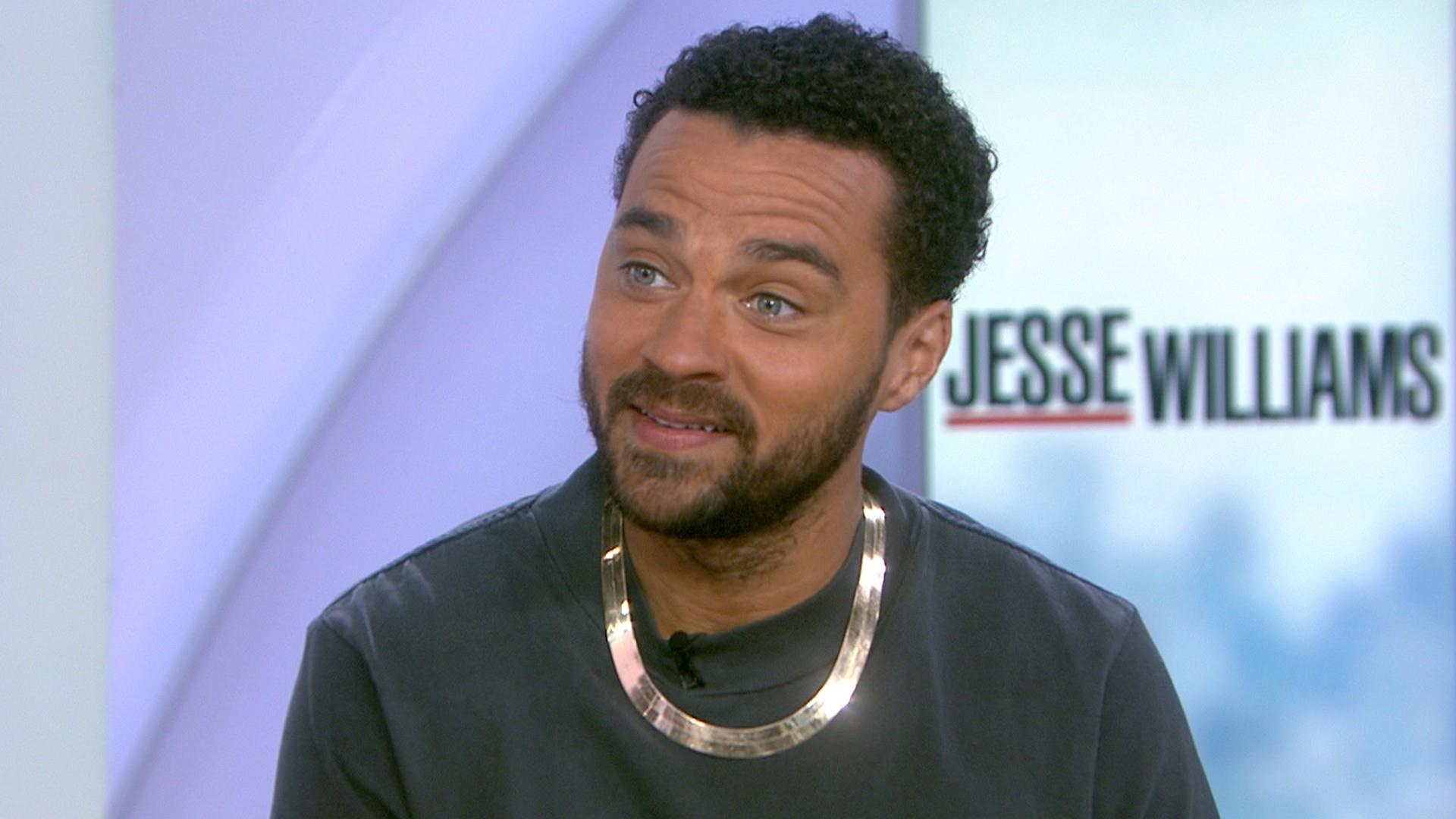 Jesse williams with hair