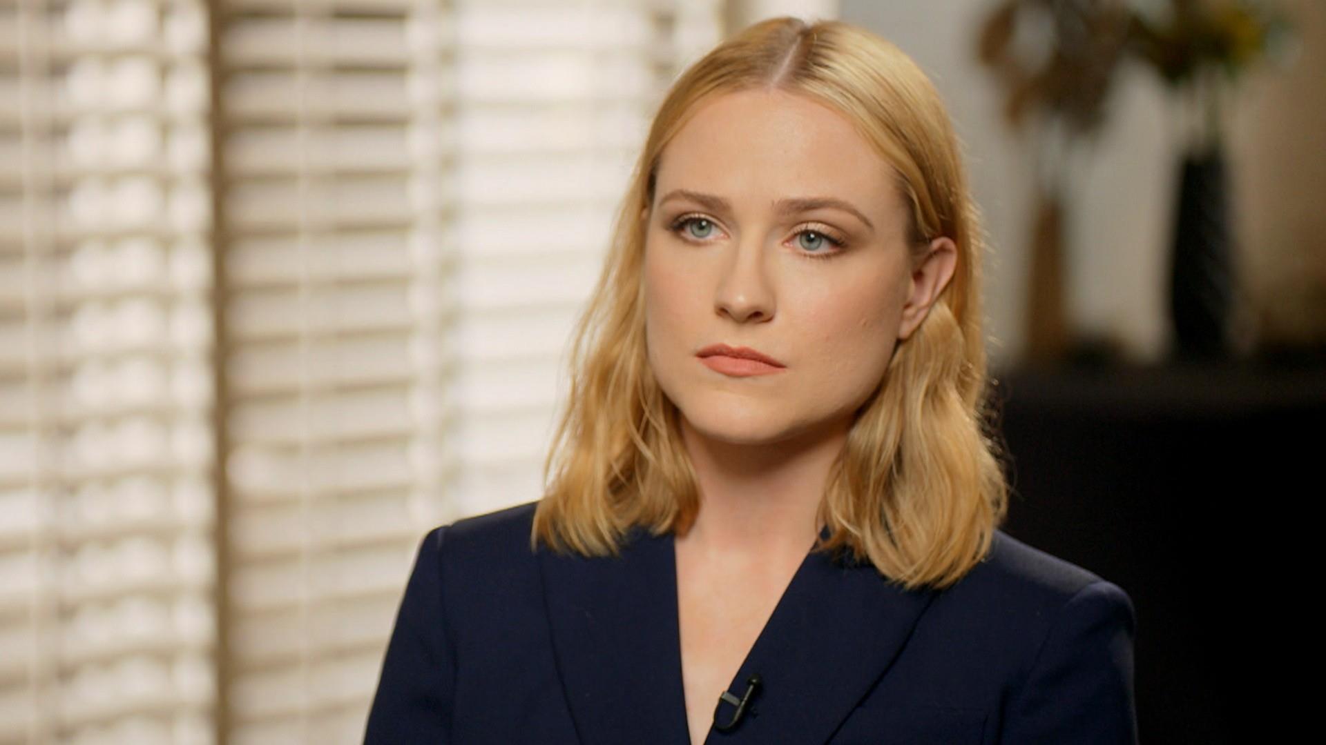 Evan Rachel Wood talks about her fight for domestic abuse victims